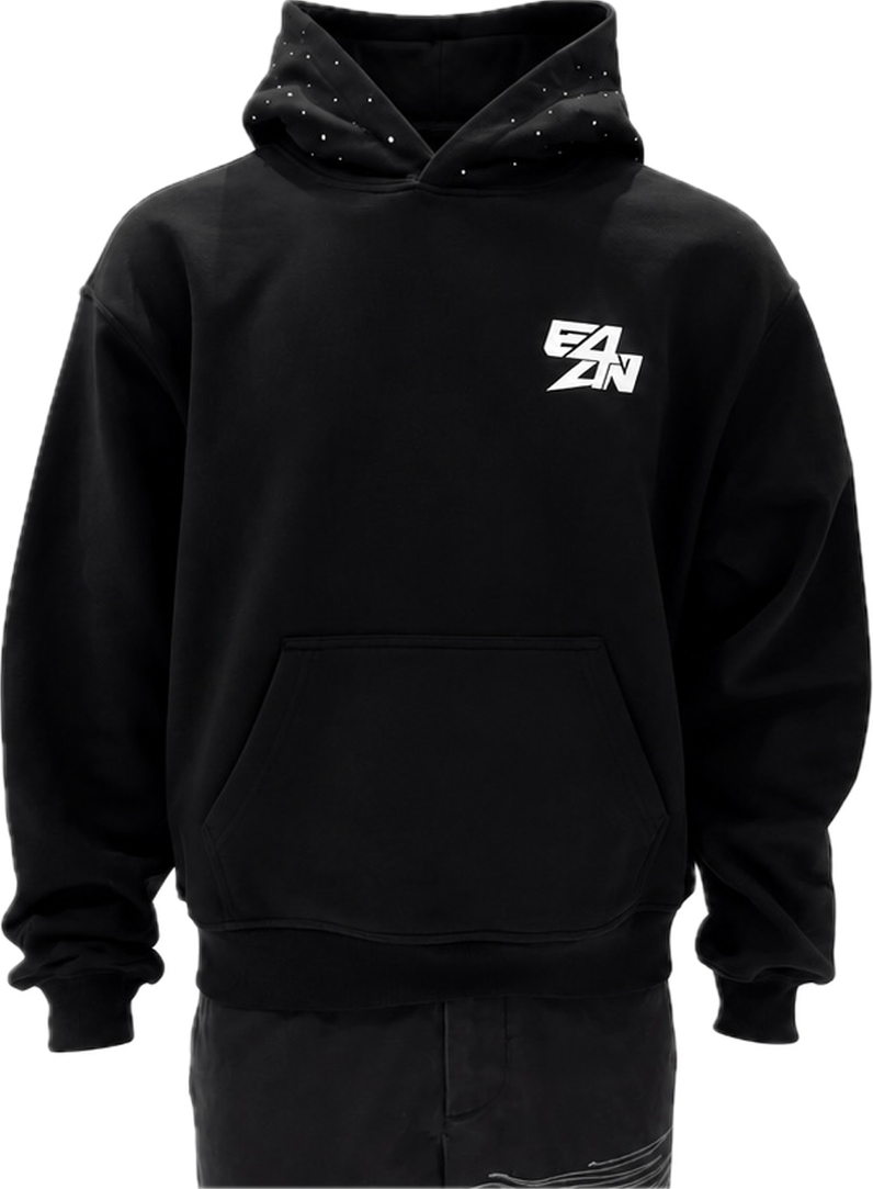 After Hours Hoodie — Onyx — back